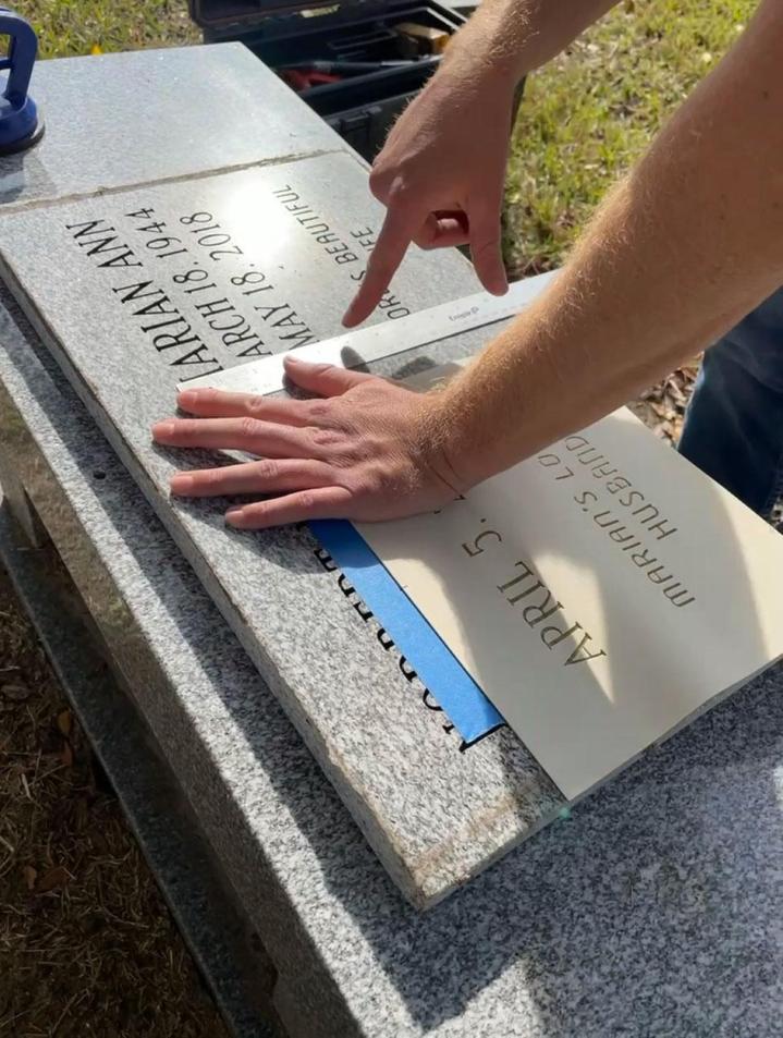 On-site Cemetery Inscriptions Tampa Bay